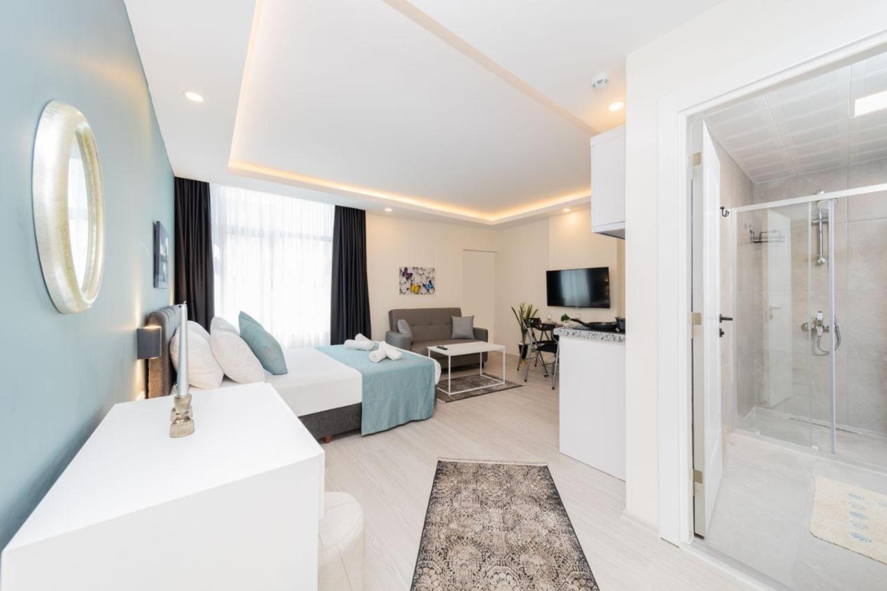 Hadrian Towers Hotel Antalya Bagian luar foto